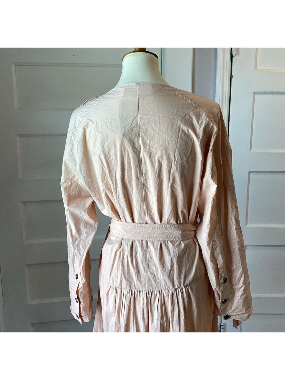 NWT Zara SRPLS Limited Edition Belted Dress, Size L - Picture 9 of 17